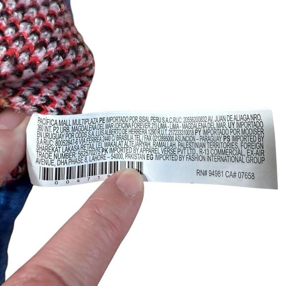 Rare Hello Kitty & Friends x Forever 21 Cardigan Sweater Small AOP Classic Boho - Picture 4 of 8